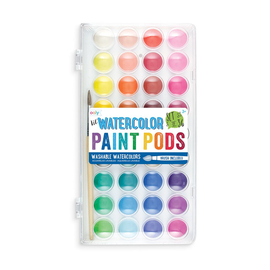Lil Paint Pods Watercolor Paint by Ooly – Mochi Kids